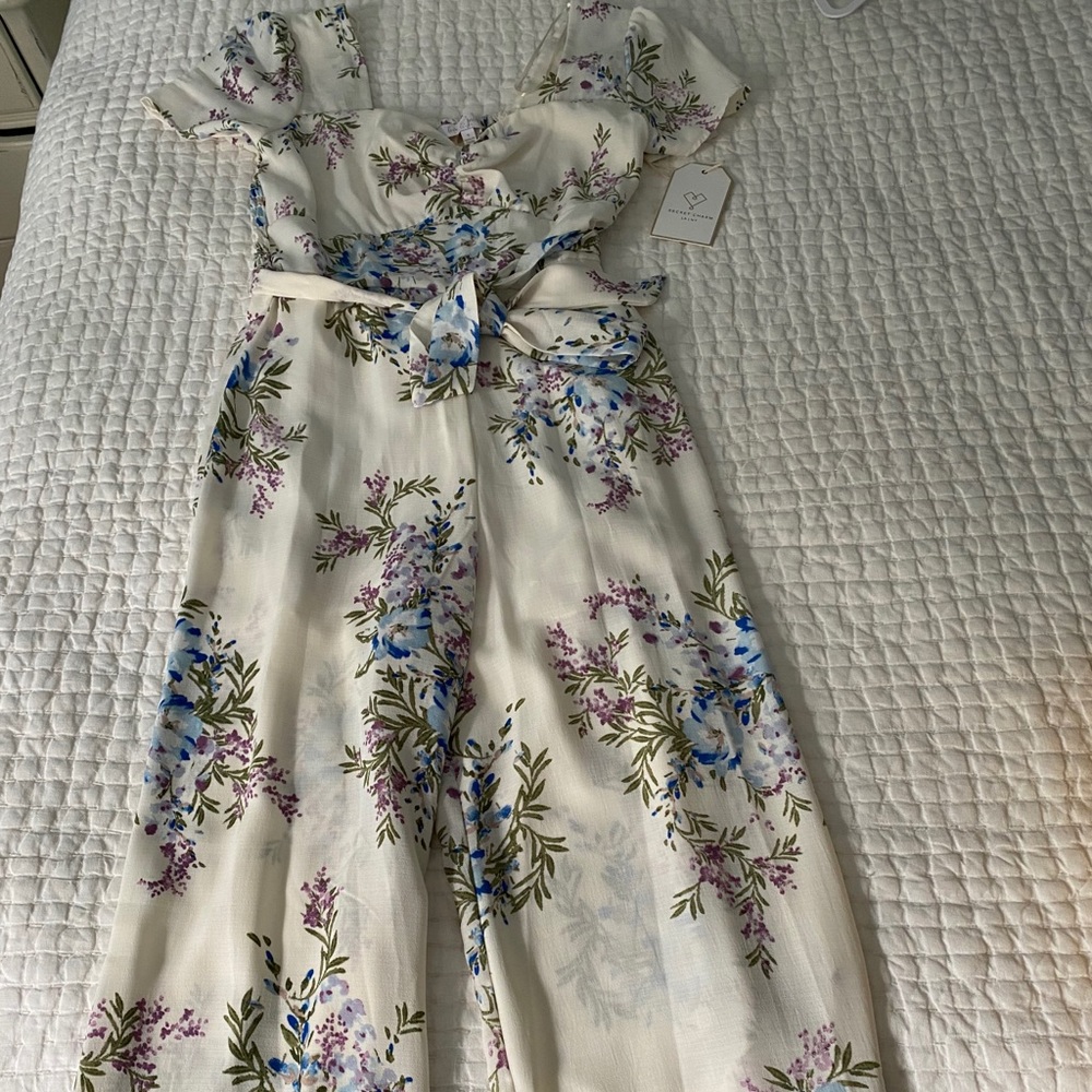 Floral jumpsuit